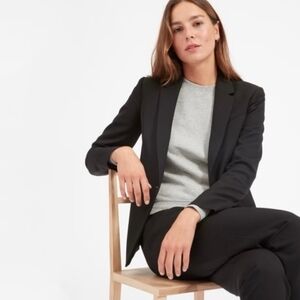 Everlane Black Blazer NWT ( flaw)